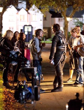Illustration for article titled Set photos from the Doctor Who Christmas special